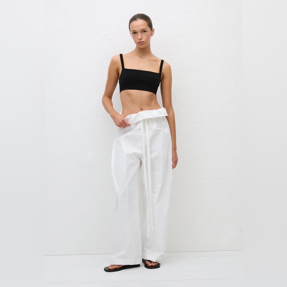 Matteau Fisherman Drawcord pant white